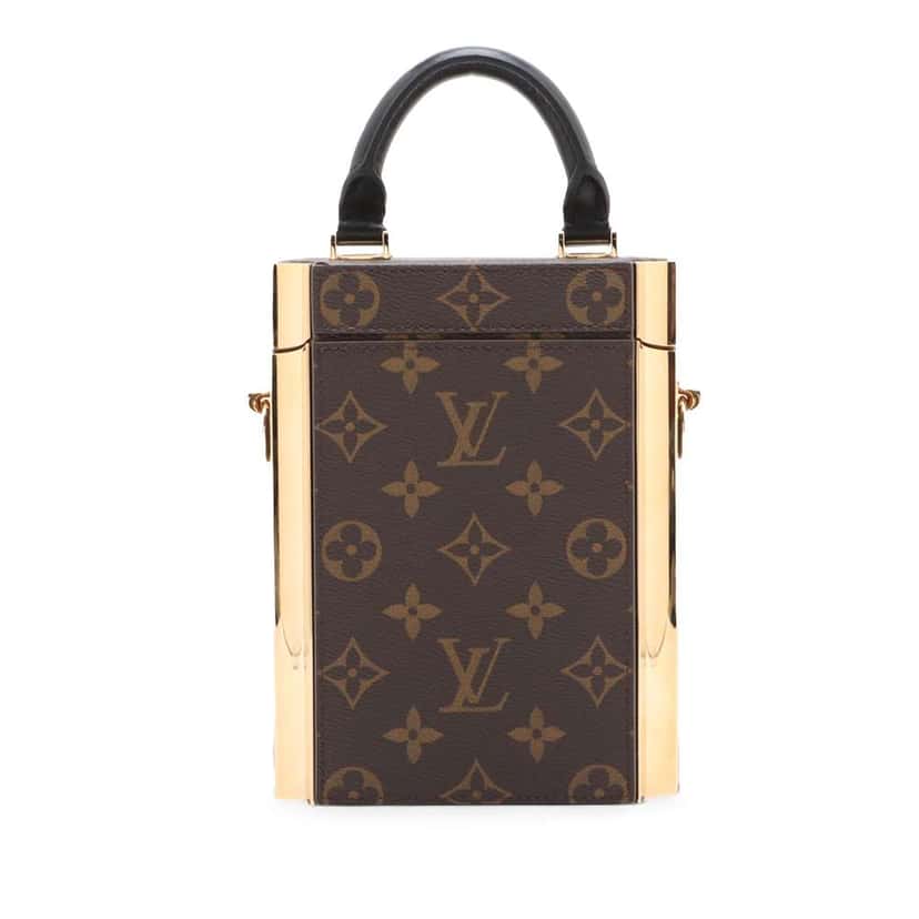 Louis Vuitton Monogram Camera Box Colonne Brown Good condition - Back View