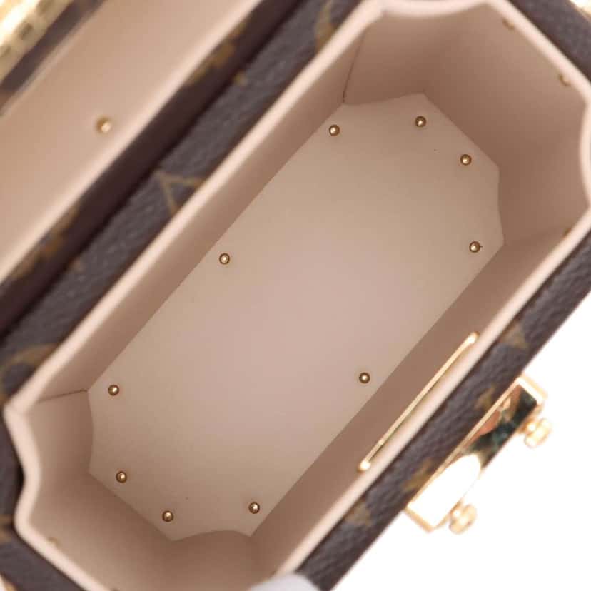 Louis Vuitton Monogram Camera Box Colonne Brown Good condition - Inside View