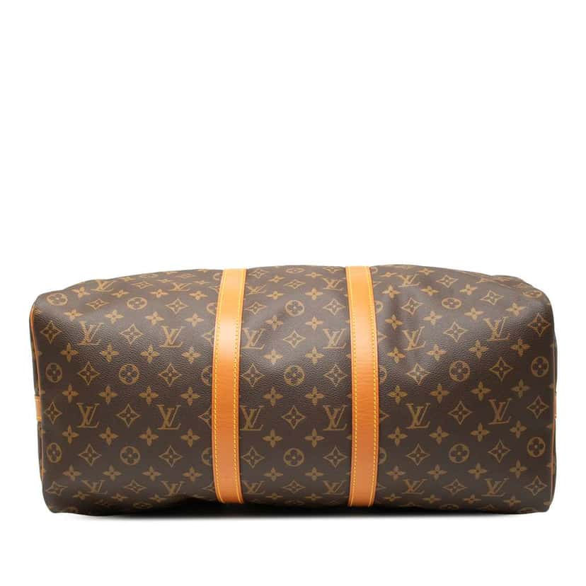 Louis Vuitton Monogram Keepall Bandouliere 50 Brown Good condition - Inside View