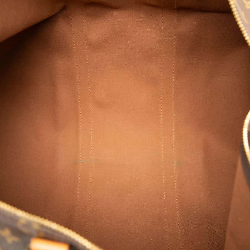 Louis Vuitton Monogram Keepall Bandouliere 50 Brown Good condition - Model View