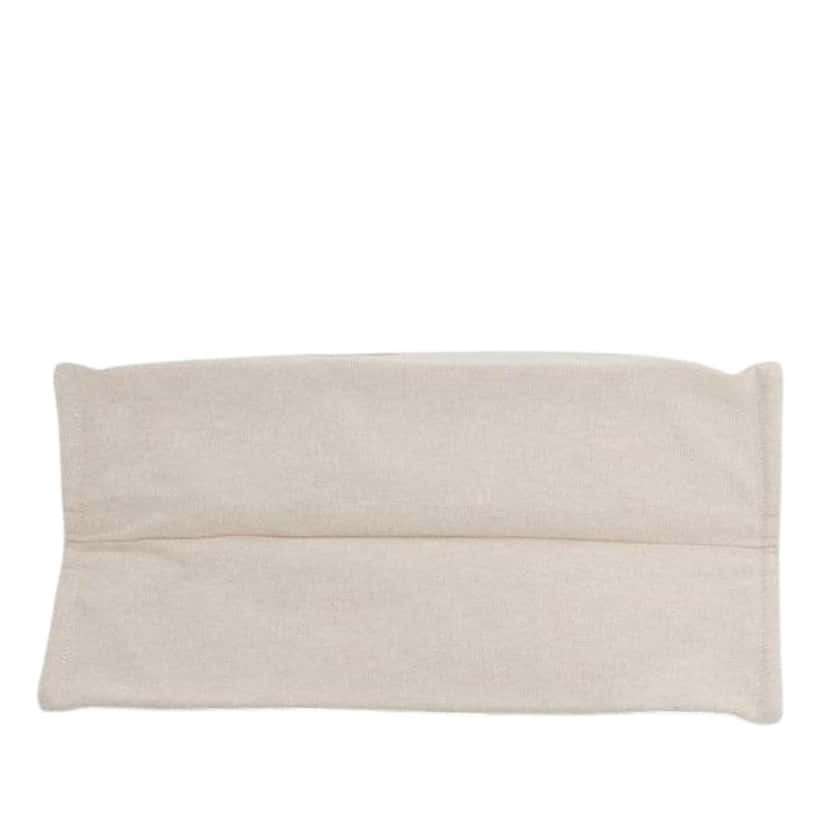 Hermès Toile Escale a la Plage Beach Bag Brown Canvas Good condition - Inside View