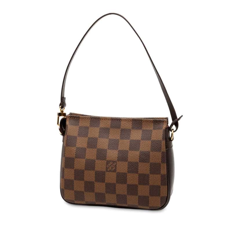 Louis Vuitton Damier Ebene Trousse Pochette Brown Very good condition - Back View