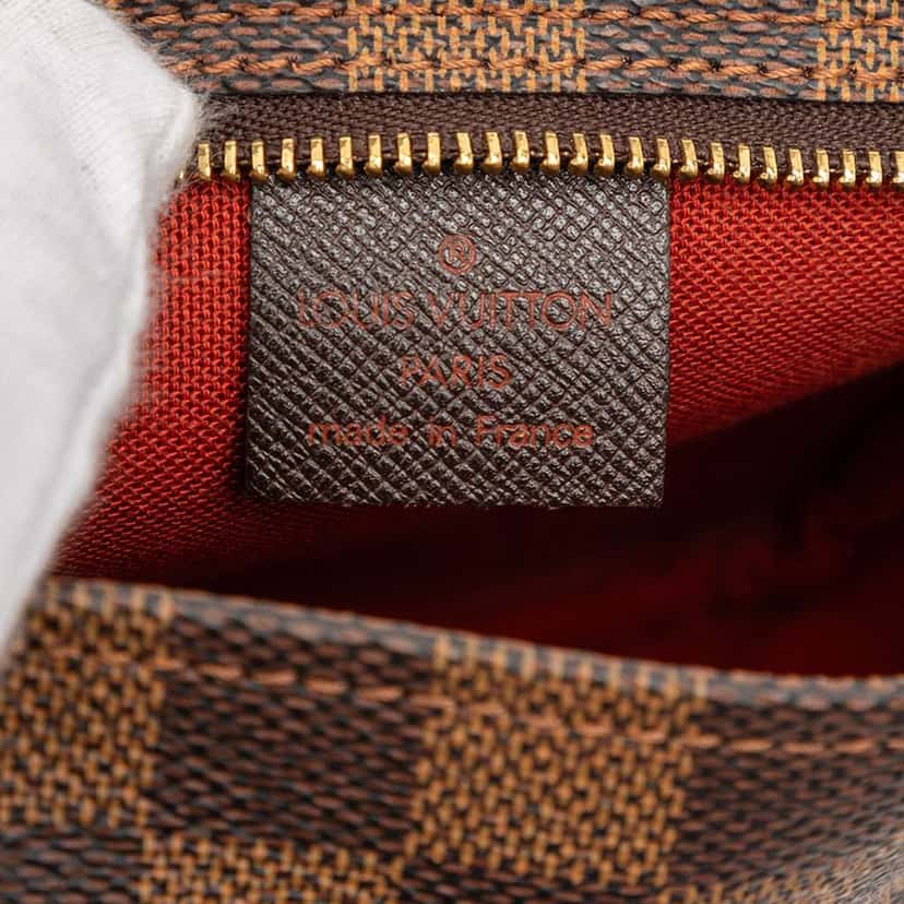 Louis Vuitton Damier Ebene Trousse Pochette Brown Very good condition - Box View