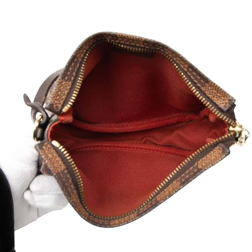 Louis Vuitton Damier Ebene Trousse Pochette Brown Very good condition - Model View
