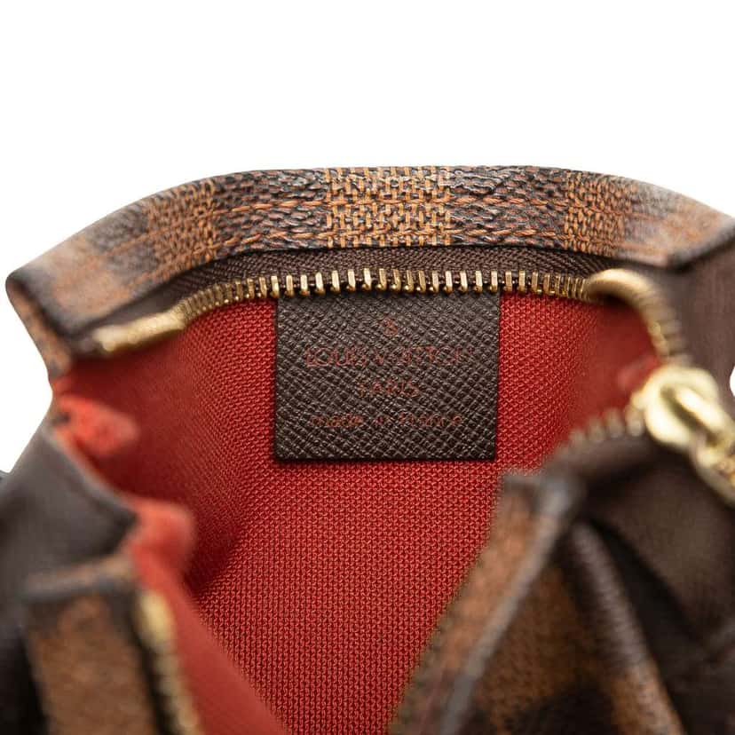 Louis Vuitton Damier Ebene Trousse Pochette Brown Very good condition - Box View