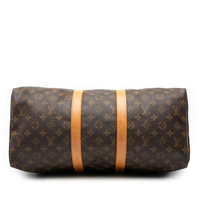 Louis Vuitton Monogram Keepall 45 Brown Good condition - Inside View
