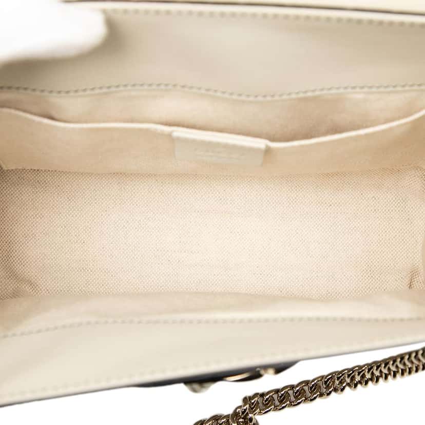 Gucci Small Guccissima Emily Shoulder Bag Brown Leather Good condition - Model View