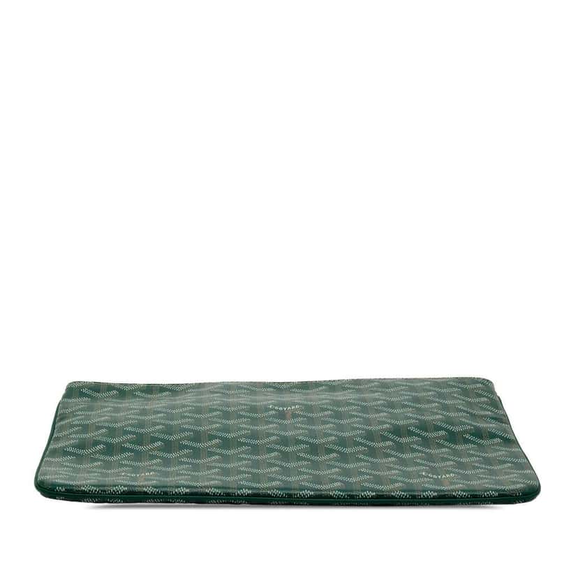 Goyard Goyardine Senat MM Green Canvas Good condition - Inside View