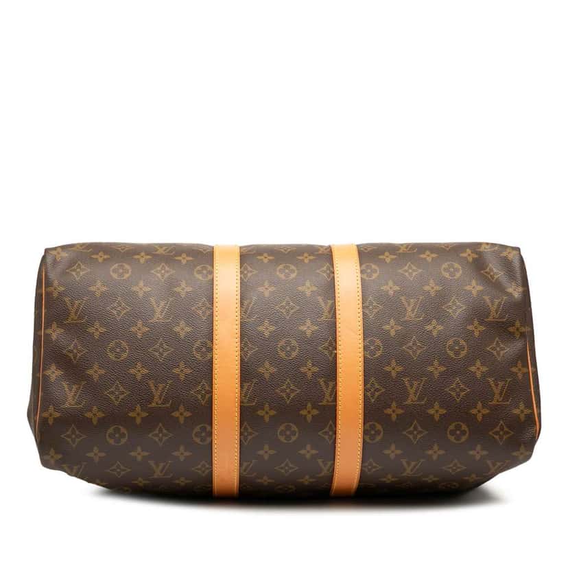 Louis Vuitton Monogram Keepall 45 Brown Good condition - Inside View