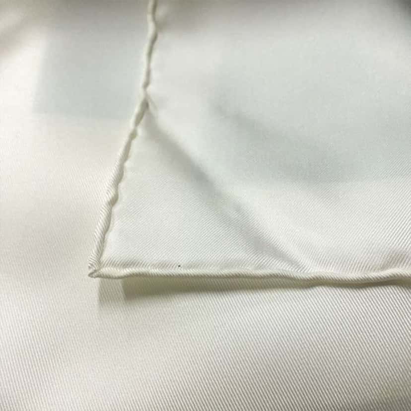 Hermès Brides de Gala en Fleurs Silk Scarf 90 Blue Silk Good condition - Box View