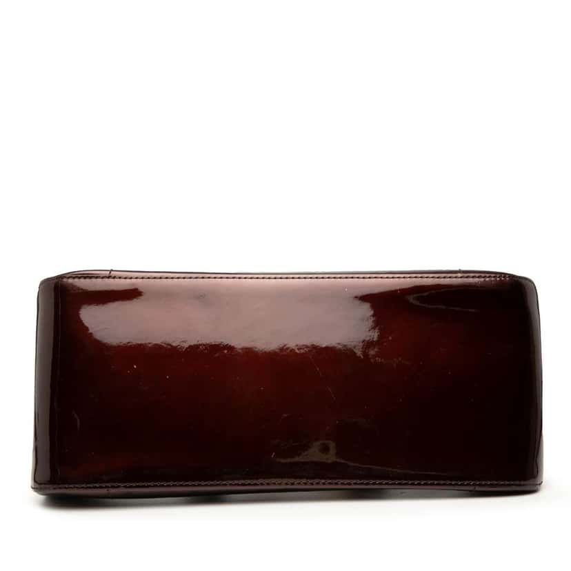 Louis Vuitton Monogram Vernis Rosewood Avenue Purple Leather Good condition - Inside View