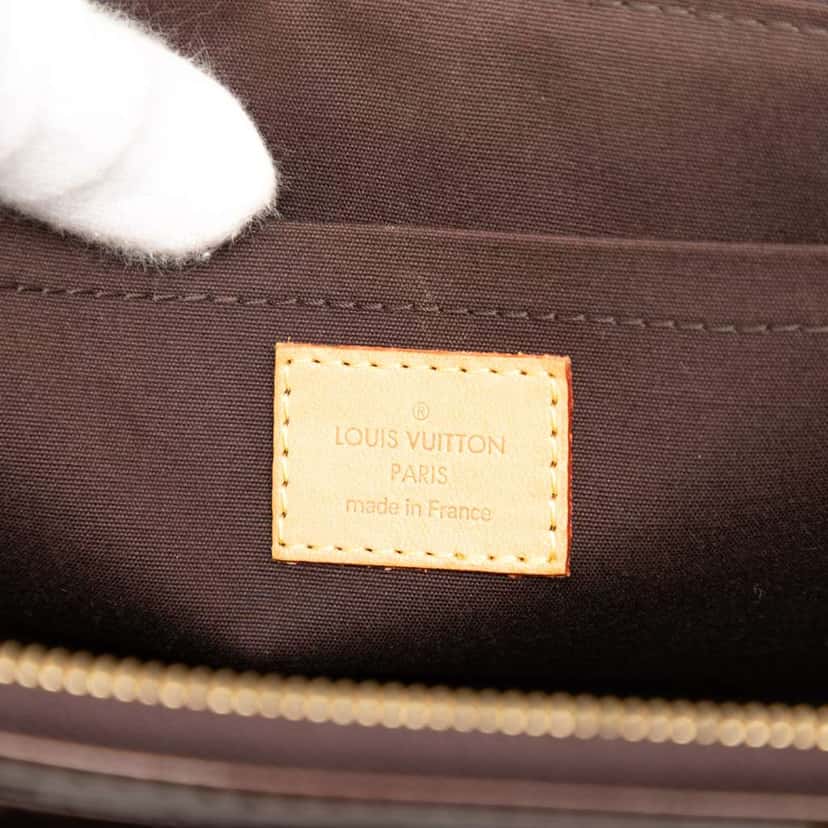 Louis Vuitton Monogram Vernis Rosewood Avenue Purple Leather Good condition - Box View