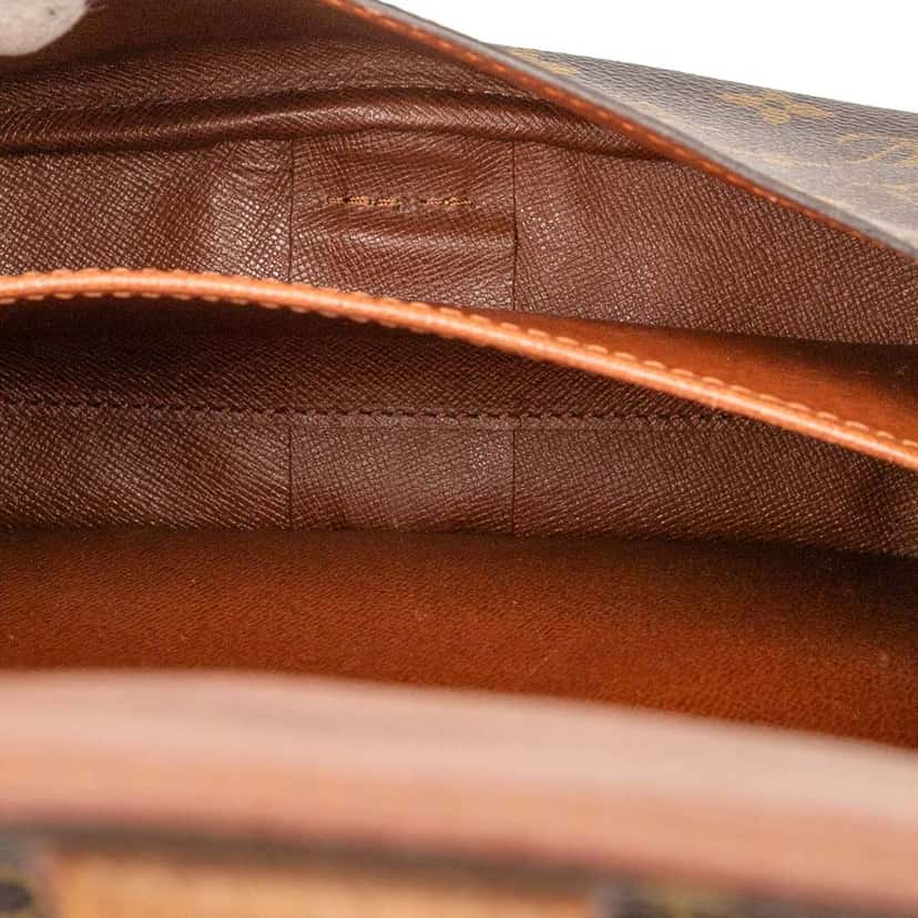 Louis Vuitton Monogram Cartouchiere MM Brown Very good condition - Model View