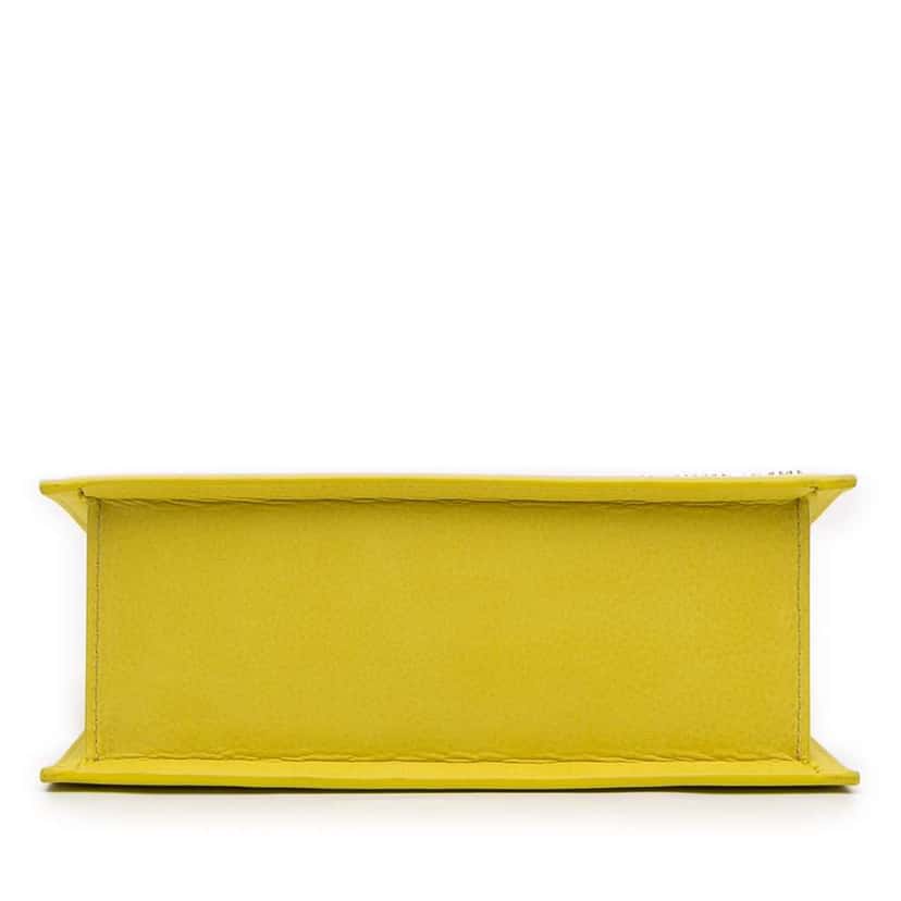 Jacquemus Leather Le Grand Chiquito Yellow Leather Good condition - Inside View