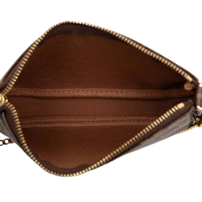 Louis Vuitton Monogram Transatlantic Mini Pochette Accessoires Brown Good condition - Model View