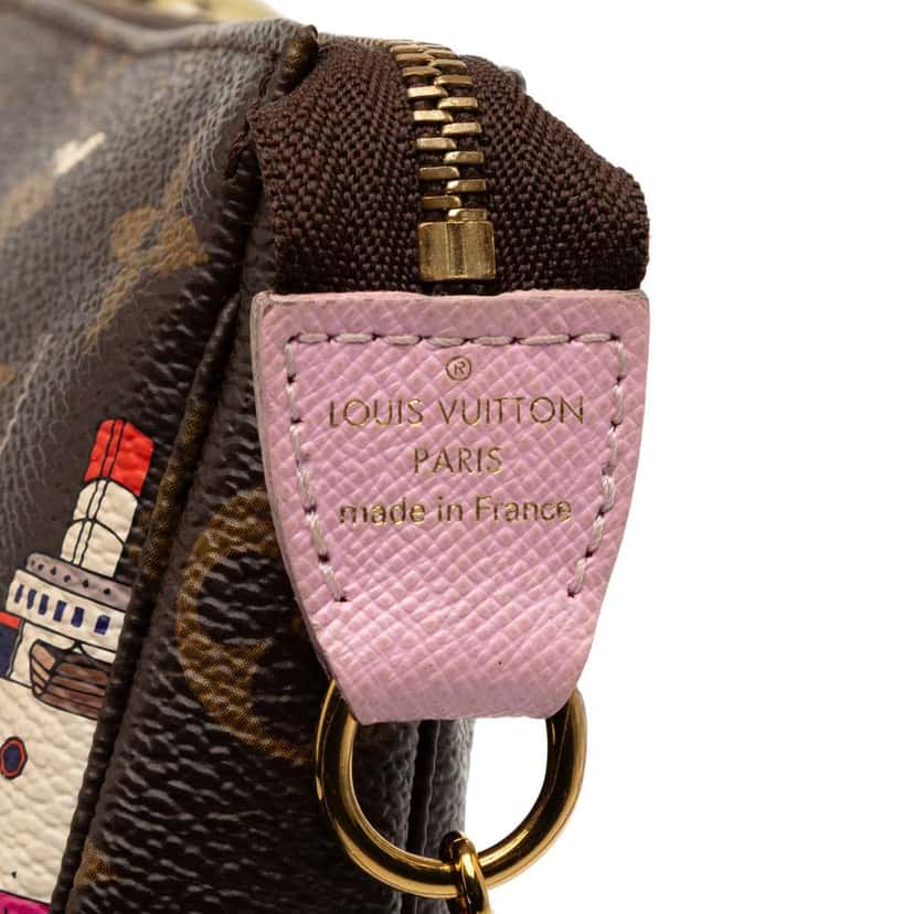 Louis Vuitton Monogram Transatlantic Mini Pochette Accessoires Brown Good condition - Box View
