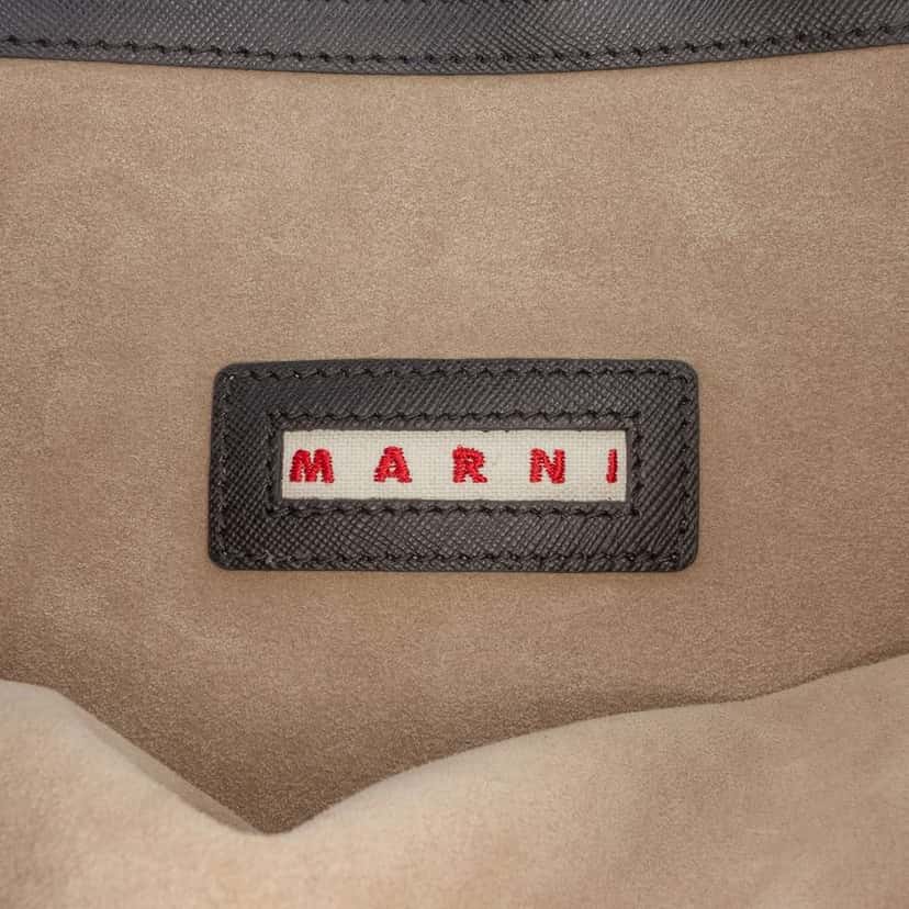 Marni Bicolor Leather 9 to 5 Tote Brown Leather Very good condition - Box View