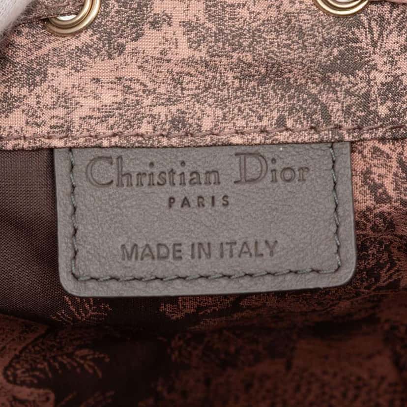 Dior DiorTravel Sauvage Toile De Jouy Technical Fabric Pouch Pink Good condition - Box View