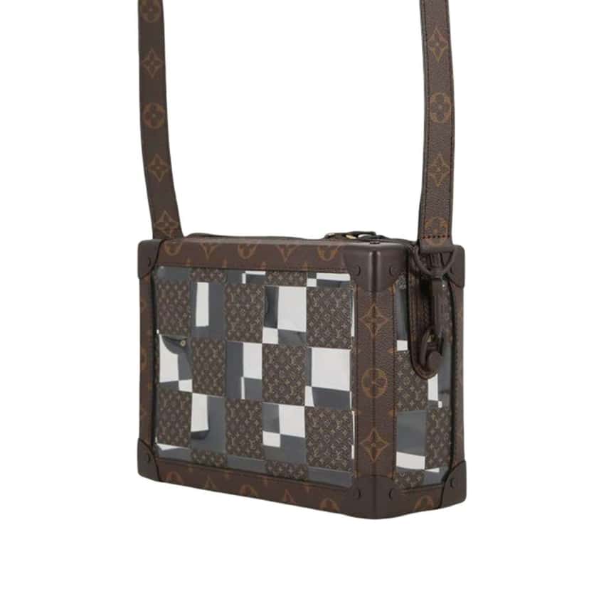 Louis Vuitton Monogram Chess Soft Trunk Brown Very good condition - Back View