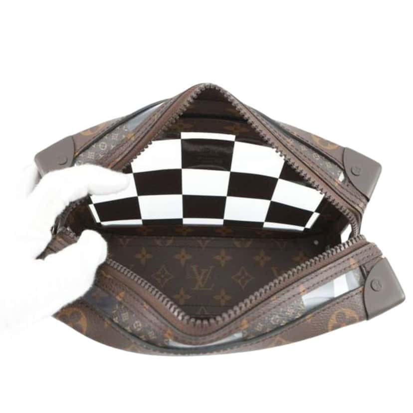 Louis Vuitton Monogram Chess Soft Trunk Brown Very good condition - Model View