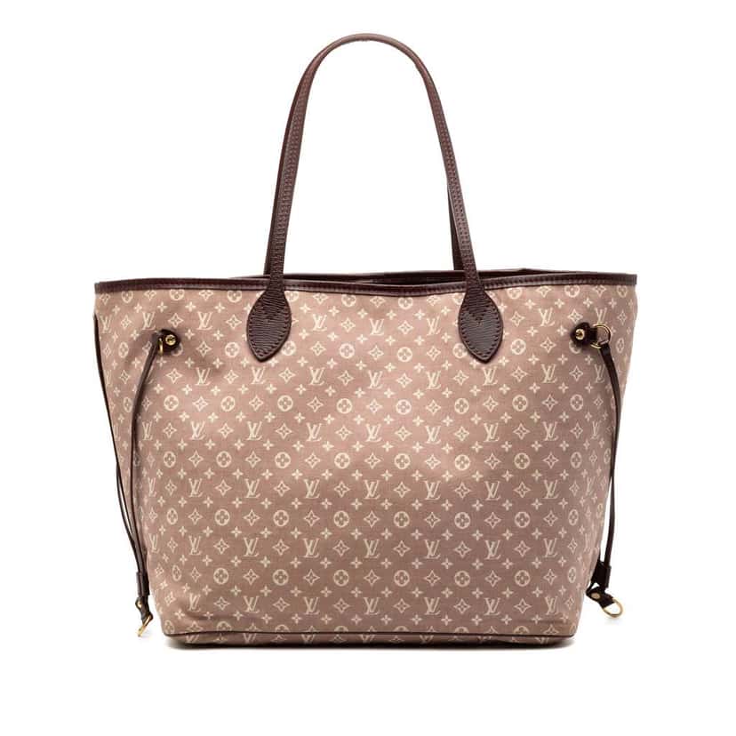 Louis Vuitton Monogram Idylle Neverfull MM Pink Canvas Good condition - Front View