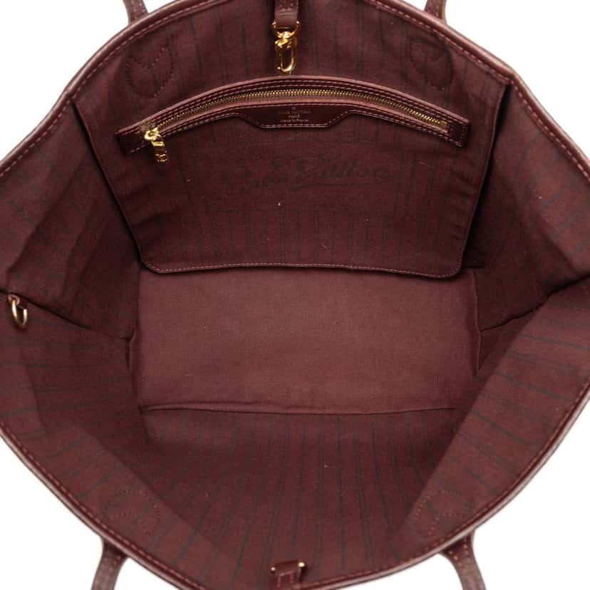 Louis Vuitton Monogram Idylle Neverfull MM Pink Canvas Good condition - Model View