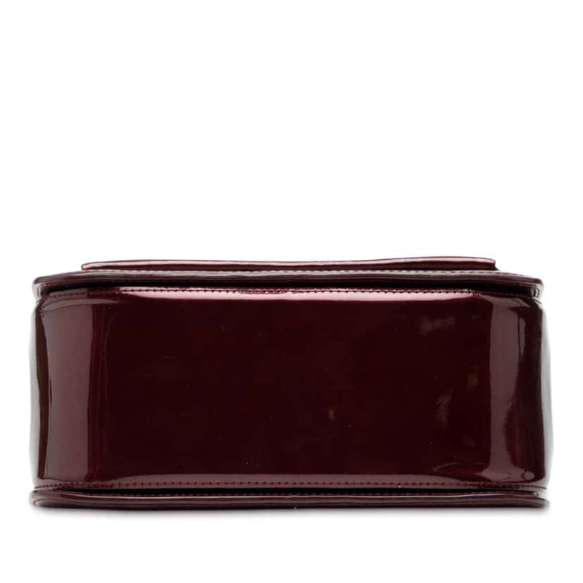 Louis Vuitton Monogram Vernis Miranda Purple Leather Good condition - Inside View
