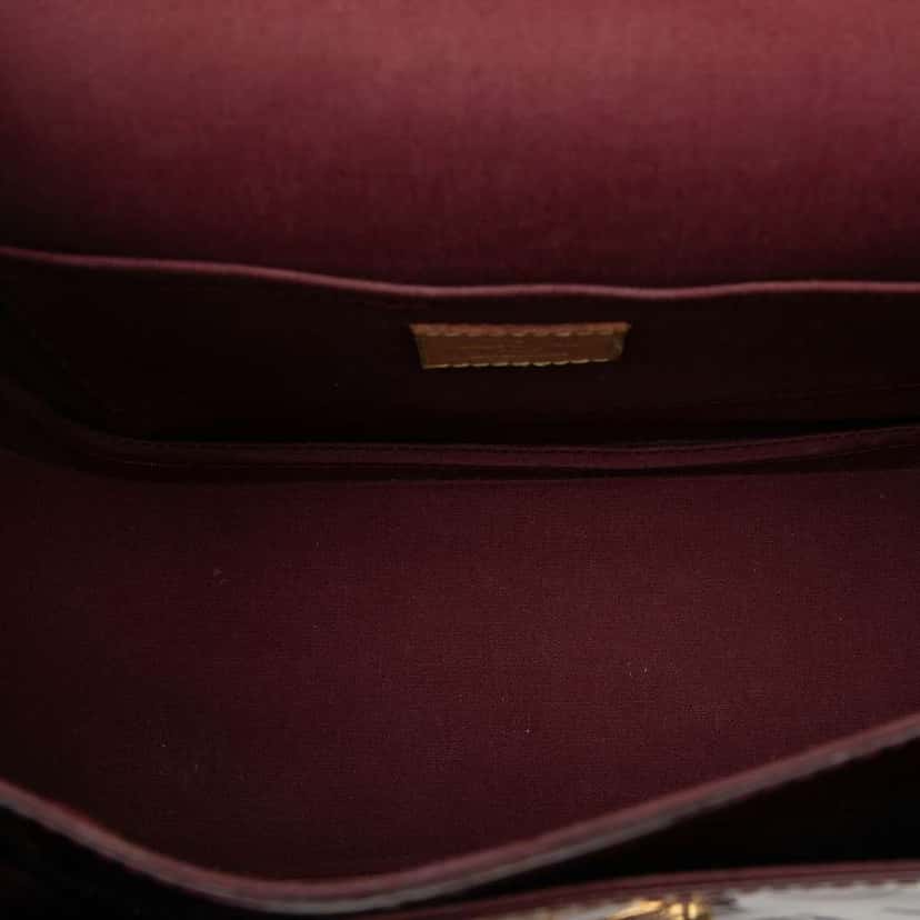 Louis Vuitton Monogram Vernis Miranda Purple Leather Good condition - Model View