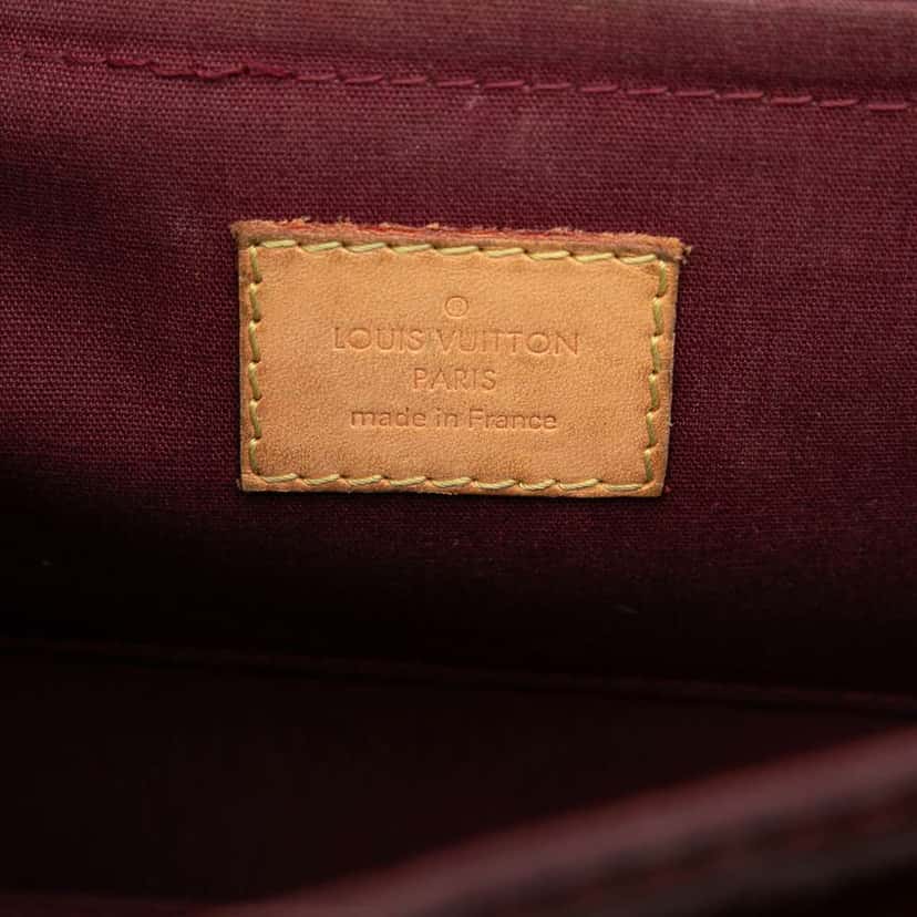 Louis Vuitton Monogram Vernis Miranda Purple Leather Good condition - Box View