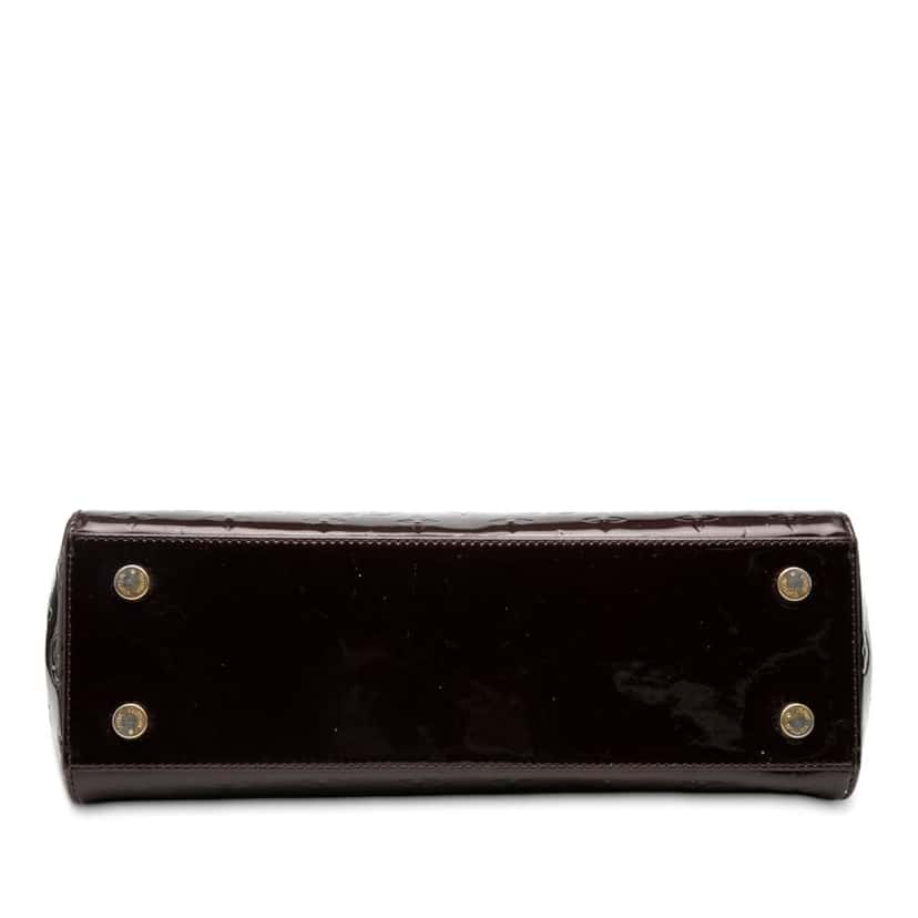 Louis Vuitton Monogram Vernis Brea MM Purple Leather Good condition - Inside View