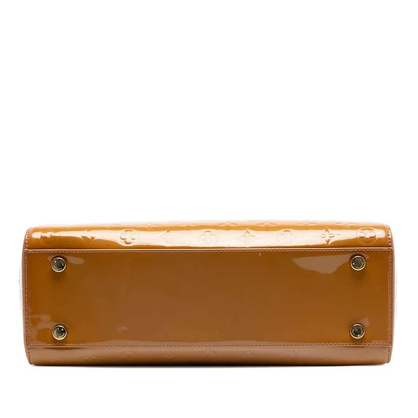Louis Vuitton Monogram Vernis Brea GM Brown Leather Good condition - Inside View