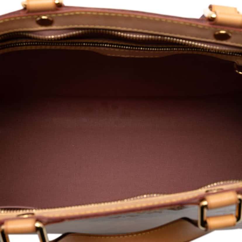 Louis Vuitton Monogram Vernis Brea GM Brown Leather Good condition - Model View