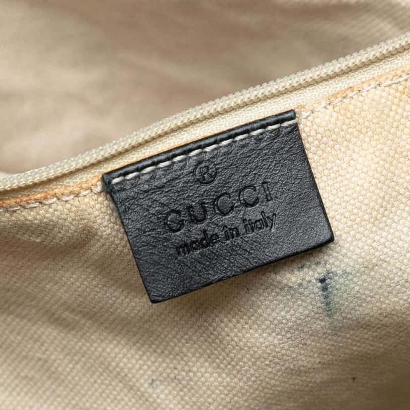 Gucci Diamante Canvas Sukey Shoulder Bag Brown Canvas Good condition - Box View
