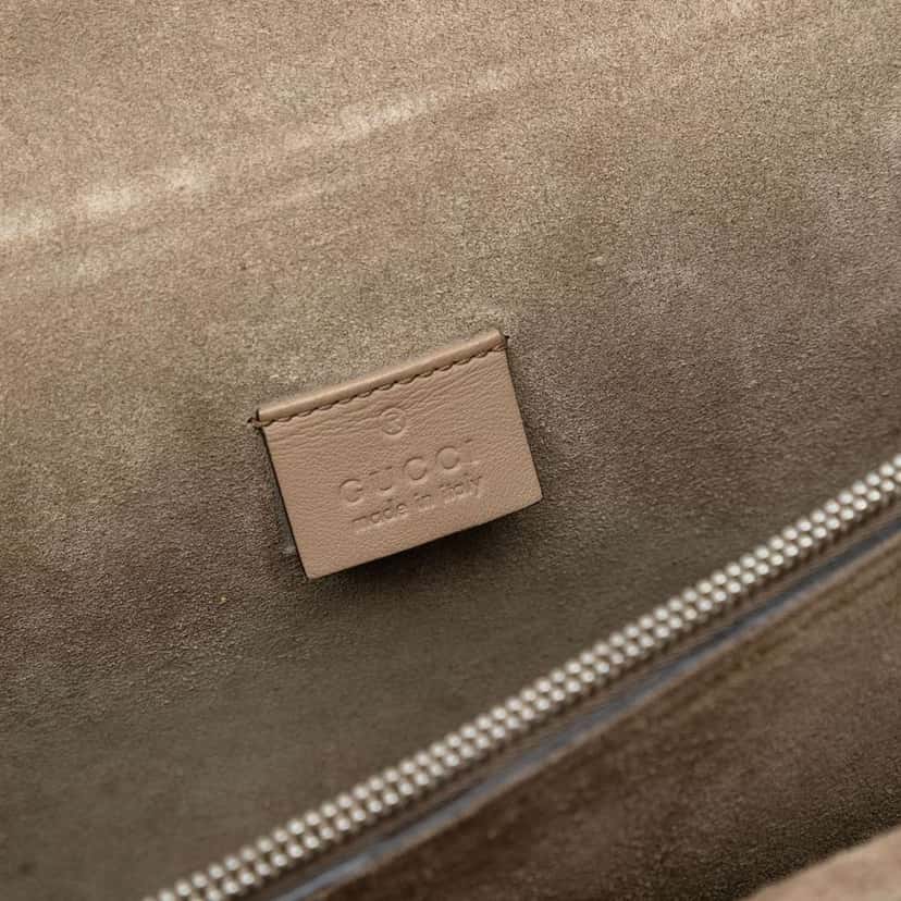 Gucci Medium GG Supreme Dionysus Shoulder Bag Brown Canvas Good condition - Box View