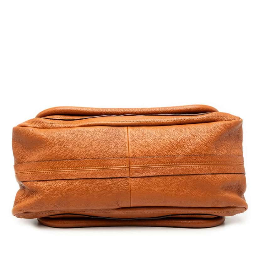 Chloé Medium Leather Paraty Satchel Brown Leather Good condition - Inside View