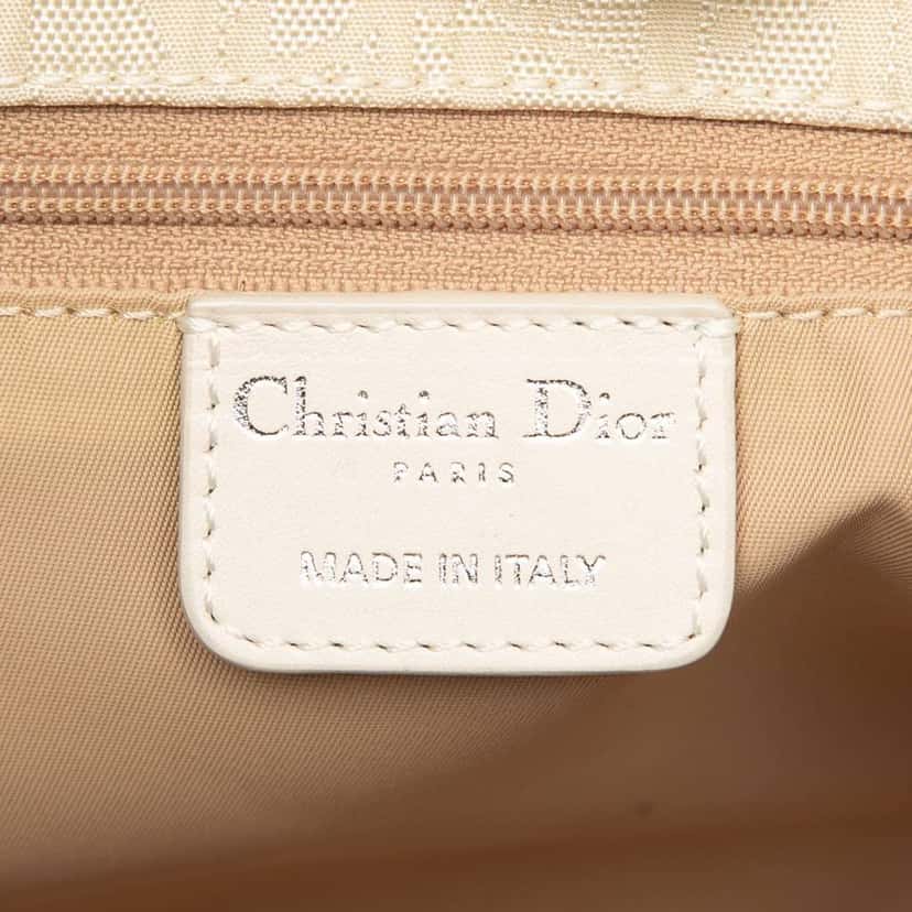 Dior Diorissimo Trotter Canvas Lovely Charm Tote Brown Canvas Good condition - Box View