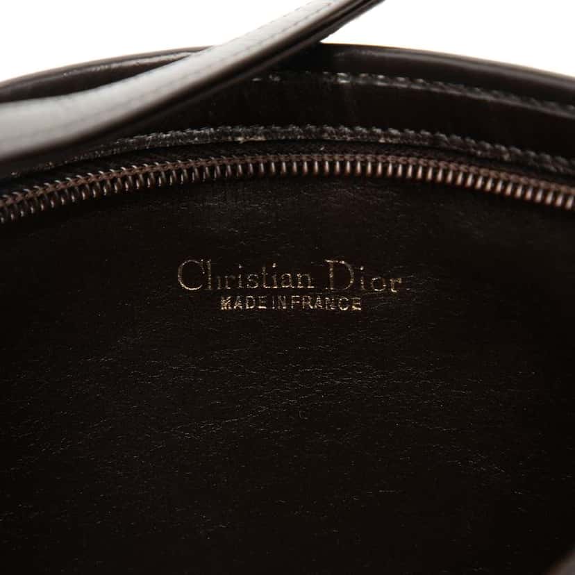 Dior Oblique Canvas Shoulder Bag Brown Canvas Good condition - Box View