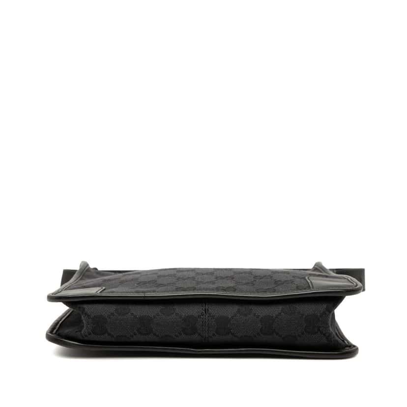 Gucci GG Canvas Shoulder Bag Black Canvas Good condition - Inside View
