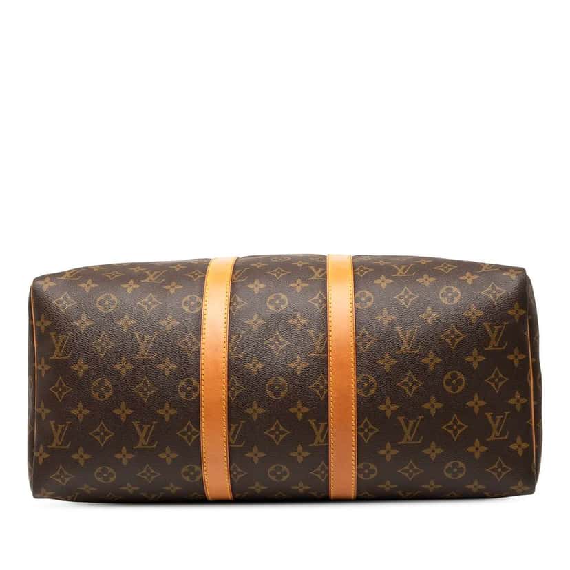 Louis Vuitton Monogram Keepall 45 Brown Good condition - Inside View