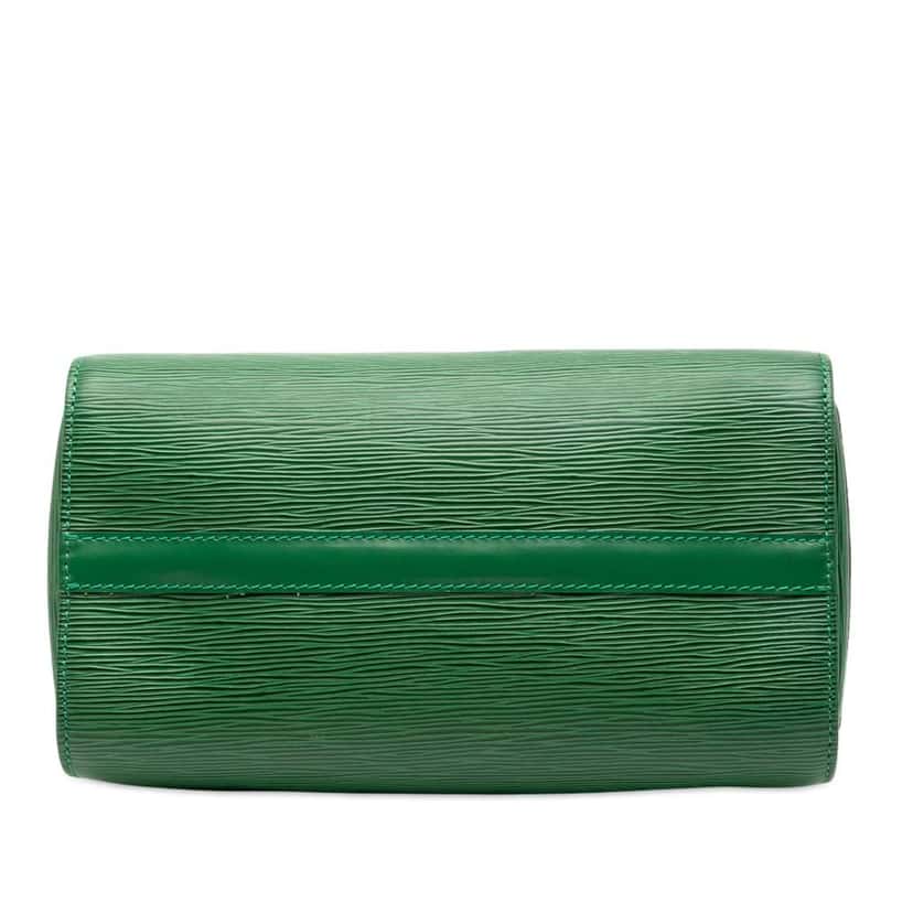 Louis Vuitton Epi Speedy 25 Green Leather Good condition - Inside View