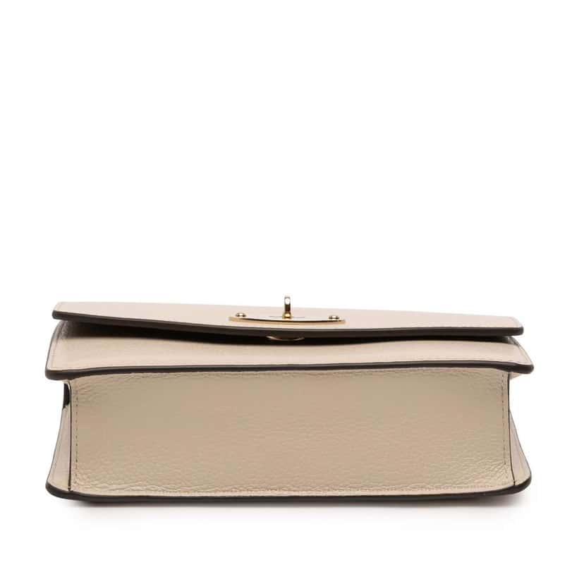 Mulberry Small Grained Calfskin Darley Crossbody Brown Leather Good condition - Inside View