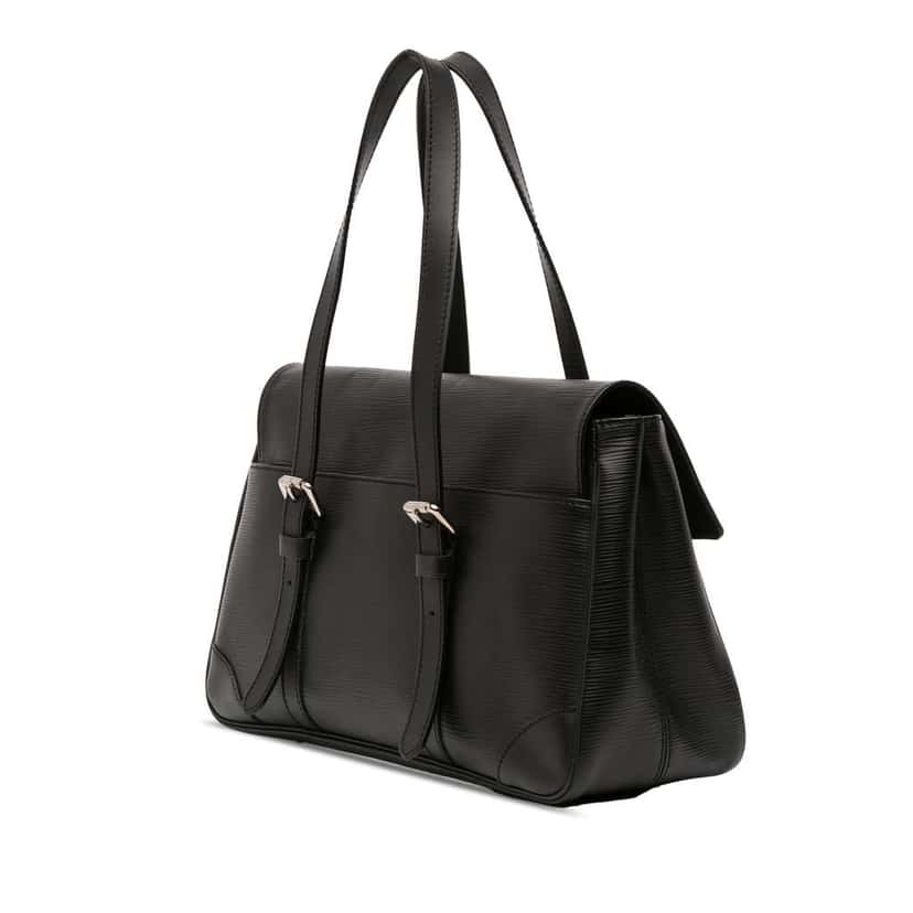 Louis Vuitton Epi Segur MM Black Leather Good condition - Back View
