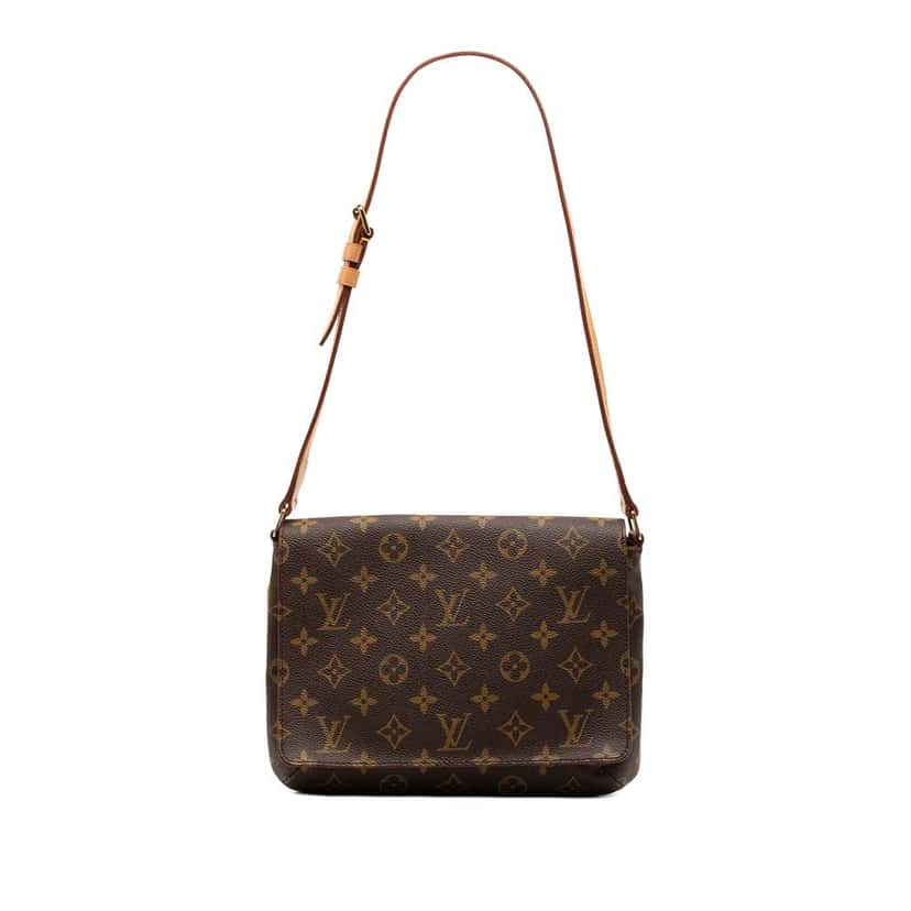 Louis Vuitton Monogram Musette Tango Short Strap Brown Good condition - Front View