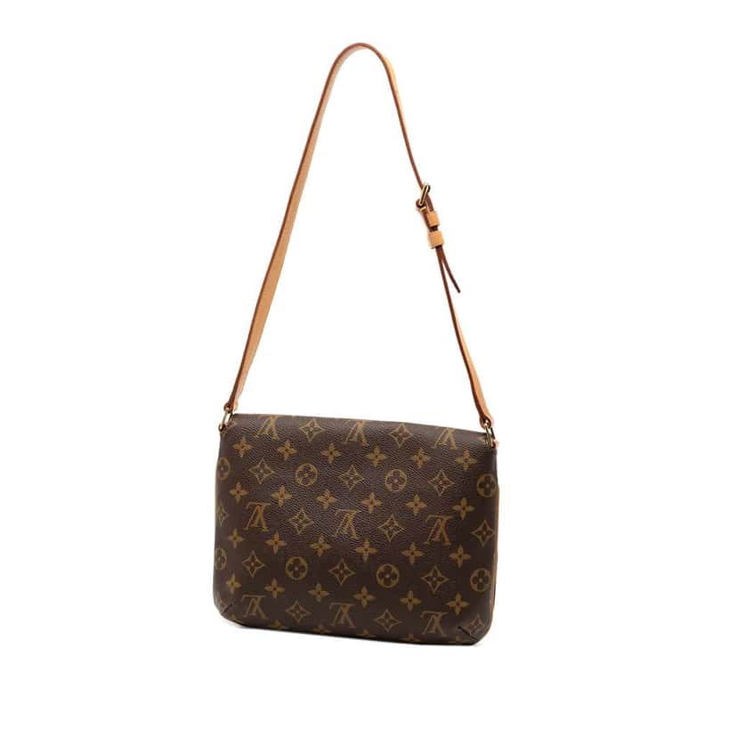 Louis Vuitton Monogram Musette Tango Short Strap Brown Good condition - Back View