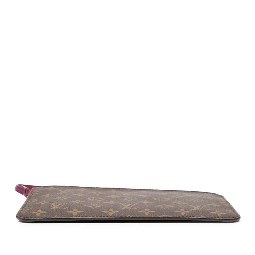 Louis Vuitton Monogram Neverfull Pouch MM Brown Very good condition - Inside View