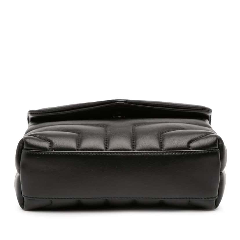 Saint Laurent Toy Leather Monogram LouLou Crossbody Black Leather Good condition - Inside View