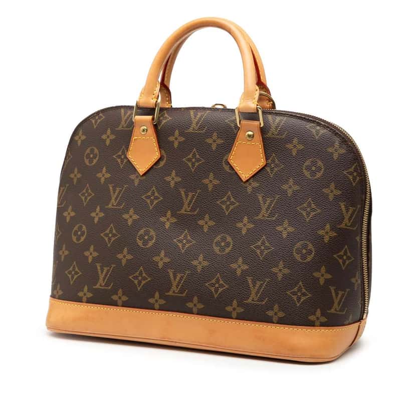 Louis Vuitton Monogram Alma PM Brown Good condition - Back View