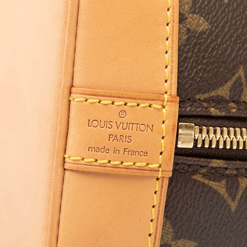 Louis Vuitton Monogram Alma PM Brown Good condition - Box View