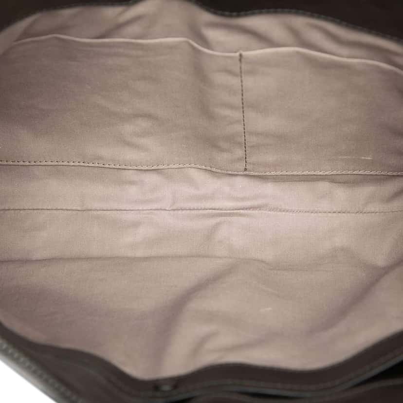 Bottega Veneta Nappa Intreccio Imperatore Zip Clutch Brown Leather Good condition - Model View