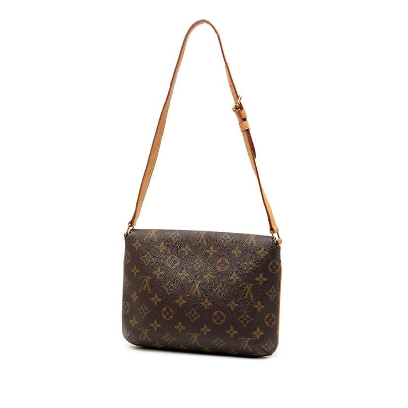 Louis Vuitton Monogram Musette Tango Short Strap Brown Good condition - Back View